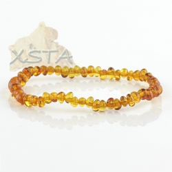 Cognac color Amber bracelet Cognac color Amber bracelet